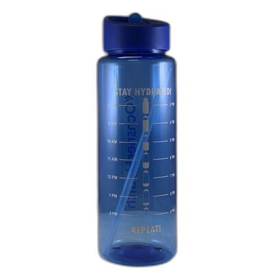 32oz Blue Hydrate Bottle